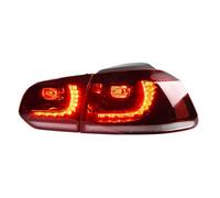 YPZJJBLD LED Tail Light for Car - Premium Replacement Tail Lamp with Bright Illumination, for VW Golf Mk6/A6, Shock-Resistant & Long-Lasting,D-Red-Right