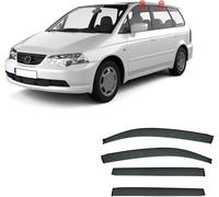 YPZJJBLD Premium 4-Piece Wind Rain Sun Guard Deflectors For Odyssey MK2-RA6 2000 2001 2002 2003, sunshade Rainproof thickening refit Visors/Rain Side Window Sun Rain Guard