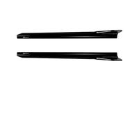 YPZJXQXQ Car Side Skirts for BMW X3 X4 G01 G02 SPORT 2018-2024, Rocker Panels Aerodynamic Upgrade Universal Kit - ABS Plastic with Anti-Scratch Coating,Piano black