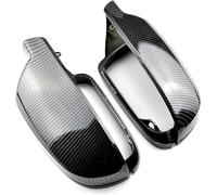 YPZJXQXQ Door Mirror Covers Caps For A-udi A3 8P B8.5 2010-2013,Pair Car Wing Mirror Covers Caps, Replacement Rearview Side Mirror Covers Replacement,A-carbon