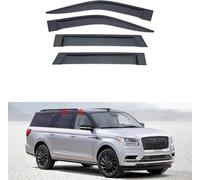YPZJXQXQ Wind Deflectors For Lincoln Navigator MK4-U554 2018+,Window visor Keep Your Car Ventilated In Rain Rain Sun Guard Side Window Vent Visors