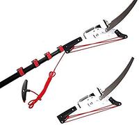 YQ&TL Professional Telescopic Tree Pruner With Tempered Steel Blade Saw Tree Loppers Pruners & Saw Extendable Bypass Garden Tools Lopper 12-24FT Telescopic Tree Pruner Tree High For Pruner 6M