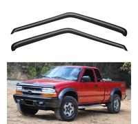 YQAUTEC Window Visors Rain Guards for 1994-2004 Chevrolet S10/GMC Sonoma, Out-Channel Window Vent Wind Deflectors Visors Shades for 1995-2005 S10 Blazer/S15 Jimmy, 1996-2000 Isuzu Hombre, 2PCS