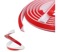 YQBFTC TPE 3m Skirting Board Trim,Coving for Ceilings,Self Adhesive Beading for Laminate Flooring,Flexible Quadrant Trim for Cabinet Countertop,Shower Tray Floor,Wall Corner Decoration (20×15mm)