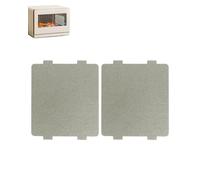 YQBOOM 2 PCS Waveguide Cover, Universal Mica Sheet for Microwave Oven, Cut to Size, 108mmX99mm