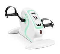 YQDDM Mini Exercise Cycle Bike, Motorized Pedal Exercise Machine with LCD Display, 12 Levels Speed Adjustment, Foot Pedal Exerciser for Seniors, Arm/Leg Exercise