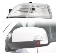 YQINGQ Car Rearview Mirror Turn Signal Light for F-ord Everest Ranger BT-5 2011-2020, Cornering Indicators Lamp Sides Wing Mirror Indicator Cover Left Right Replacement Parts AB39-13A356-AA
