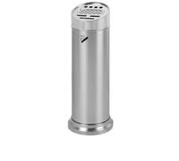 YQINQIN83B ashtrays for outside Large Capacity Silver Ash Column Ash Cigarette Butt Collection Trash can Vertical ashtray for outside patio