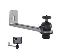 YQINQIN83B Projector Mount Wall Mount Projector Stand Sturdy Durable Aluminium Alloy Metal Bracket Multi-angle Adjustable Compatible with Most Projectors Ceiling Mount with Tray