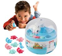YQkoop Mini Claw Machine for Kids, Dinosaur Catcher Toy Grabber with 8 Tiny Dinosaurs Stuff Prizes, Dinosaur Prizes Claw Machine Game Birthday Gifts for Boys Girls