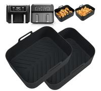 YQL Enlarge Thickened Air Fryer Silicone Liners for Ninja 9.5L/Keplin 9L