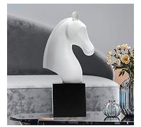 YQLKD Decor Sculpture Head Sculpture Animal Statue Figurine Resin Craft Decoration