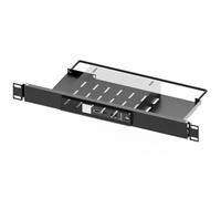 YQMRCZRF Mini Rack Mount for Dell OptiPlex Micro Form Factor Case，1U Hinged Server Rack Shelf for 19-inch Cabinet or Rack
