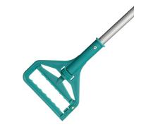 YQNISCU Mop Handle, Stick Replacement, 61in Heavy Duty Luminum Alloy Commercial Handle with Plastic Grip, Clamp-on Design for Professional/Industrial Floor Cleaning -
