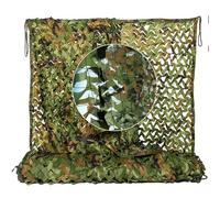 YQOLG87 Reinforce Camouflage Netting,Woodland Camo Netting,Army Blinds Nets,150D Oxford Fabric,for Garden Fence,Wildcamping,Car Coverage,Camping,Green-5x8m(16 * 26ft)