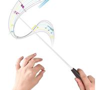 Yqooup Conducting Baton,Music Stick with Wooden Handle - Lightweight Conducting Baton,for Teachers Students Majorette Marching Band Concert Orchestra Stage Performance