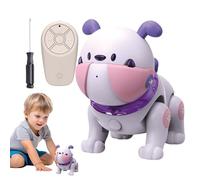 Yqooup Dog Robot - Interactive Puppy Toy with Music & Light | English Educational Toy - for Boys Girls Adults Birthday Christmas Easter Home Boredom Relief