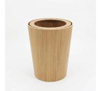 Yqqhrbm Household Waste Bin Wooden Style Garbage Bin Litter Container Wastebasket Suitable for home office creative space craft room children’s area reading