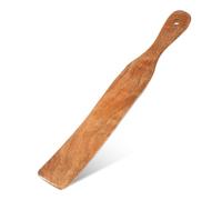YQQYG 11 in Wooden Sourdough Spatula, Skinny Sourdough Starter Spurtle, Wood Flat Wooden Spurtle Spatula for Jar, Spreading Baking, Bread Stirring, Cream Mixer Kitchen Utensils
