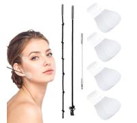 YQQYG 40 PCS Face Lift Tape, Face Neck Tape Lifting Invisible with String, Facial Lift Bands for Lift Sagging Skin Tightening Skin Wrinkles