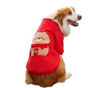 YQQYMBD dog coat Pet Autumn And Winter Cold Protection Warmth Large Dog Large Dog Golden Retriever Border Collie Dog Cat Clothing-embroidered Bear-s
