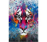 YqsIbth 5D Animal Diamond Painting Kits, 30x40cm DIY Diamond Art Kits, Full Drill Arts and Crafts Canvas Painting, DIY Crystal Rhinestone Embroidery for Home Wall Deco