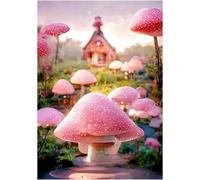 YqsIbth 5D Diamond Painting Kits, DIY Landscape Diamond Art Kits, Full Drill Arts and Crafts Canvas Painting, DIY Crystal Rhinestone Embroidery for Home Wall Deco 30x40cm