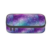YQTGBCED Magic Space Print Large Capacity Pen Case with Organizer,Oxford Cloth Material,Multiple Compartments