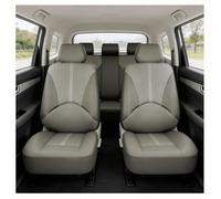 YQVDQRTXS Car Seat Cover for Dacia Duster III Full Hybrid Multi-Mode 2024-2025 2026 Soft Breathable Durable Waterproof Car Seat Protector Covers Easy Wipe Clean Anti-Slip Design,Grey