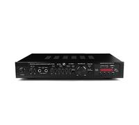 YQVEOT Amplifier, Digital Amplifier Stereo LED USB AV Power Surround 298BT High Resolution Amplificador Player Subwoofer for Car, Home