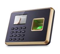 YQVEOT Clocking in Machine, Time Card Machine A2 Time Clock Biometric Time Attendance Machine Small And Medium-sized Enterprise Time Card Machine for Employees