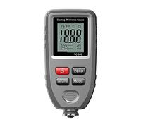 YQVEOT Thickness Gauge, TC100 White Car Paint Coating Thickness Gauge Car Paint Film Thickness Tester Measuring Paint Tool(Gris)