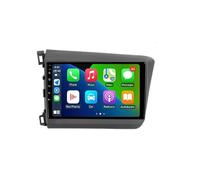YQXMYGS Fit For H0nda Civic 2012 2013 2014 2015 Android 16 Carplay Auto 2K Screen Car Radio Multimedia WIFI+4G Autoradio Stereo Head Unit(4G 32G AHD)