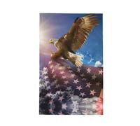 YQxwJL American Usa Flag Eagle Art Print kitchen Towels Dish Cloths, Towels Waffle Weave Ultra Soft Absorbent Quick Drying, 41x66 Cm