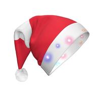 YQxwJL Austrian Flag Print Hat Light Up Christmas Felt Elf Hat Led Hats Adults For Women Men, Great Holiday Gift