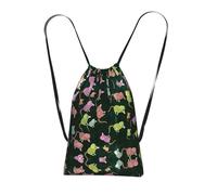 YQxwJL Cute Mouse Print Drawstring Backpack Bags, String Backpack Cinch Sack Bags For Trip Beach For Daily Use