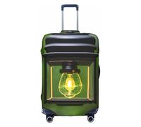 YQxwJL Firefly And Lantern Print Travel Luggage Cover, Elastic Suitcase Cover Protector, For 18-32 Inch Baggage Suitcase, White, S