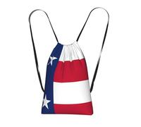 YQxwJL Flag Of Texas Print Drawstring Backpack Foldable Drawstring Bag Large Capacity Gym Bag Track Bag For Women Men