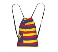 YQxwJL Flag Of The Kingdom Of Hawaii Print Drawstring Backpack Foldable Drawstring Bag Large Capacity Gym Bag Track Bag For Women Men