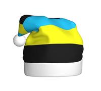 YQxwJL Flag Of The Sultanate Of Burongan Print Santa Hat, Christmas Hats Adult, Xmas Holiday Hats For Women Men, Cozy Holiday Party Headwear