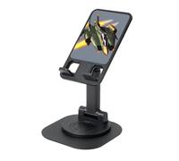 YQxwJL Jet Fighters Print Rotating Phone Stand,Adjustable Foldable Phone Holder, Cell Phone Stand, for Office Home