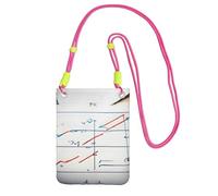 YQxwJL Math Formula Print Sling Bag For Men Women, Casual Mini Phone Purses, Anti-Theft Phone Bag, For Hiking Travel, Fuchusia, One Size