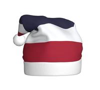 YQxwJL Thailand Flag Print Santa Hat, Christmas Hats Adult, Xmas Holiday Hats For Women Men, Cozy Holiday Party Headwear
