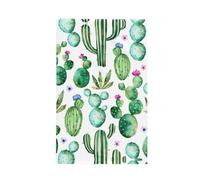 YQxwJL Tropical Cactus Tree Flower Print kitchen Towels Dish Cloths, Towels Waffle Weave Ultra Soft Absorbent Quick Drying, 41x66 Cm