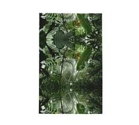 YQxwJL Tropical Rainforest Jungle Scene Print kitchen Towels Dish Cloths, Towels Waffle Weave Ultra Soft Absorbent Quick Drying, 41x66 Cm