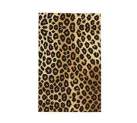 YQxwJL Wild Leopard Animal Print Super Absorbent Waffle Kitchen Towels, Large Kitchen Hand Dish Towels, Tea And Bar Towel