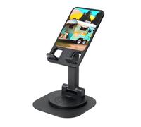 YQxwJL You Make Me Happy Camper Print Rotating Phone Stand,Adjustable Foldable Phone Holder, Cell Phone Stand, for Office Home