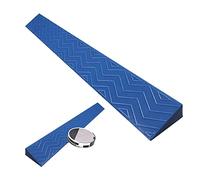 Yqyc Indoor Kerb Ramp For Threshold Wheelchair Scooter Sweeping Robot, For Bike, Wheelchair, Cleaning, Robot, Garage, Warehouse (Color : Blue, Size : Height 6cm)