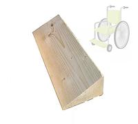 Yqyc Wooden Threshold Ramps For Doorways, Porch Wheelchair Ramps, Non Slip Portable Home Entry Ramps, Wood Wheelchairs Ramp Kit For Home/Front Door/Yard (Size : 60x10x4cm)