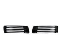 YQZGRD Front Headlight Grille Cover 2 Pcs Car Front Fog Light Grille Cover Trim For Land For Rover For Range For Rover 2013-2017 L405